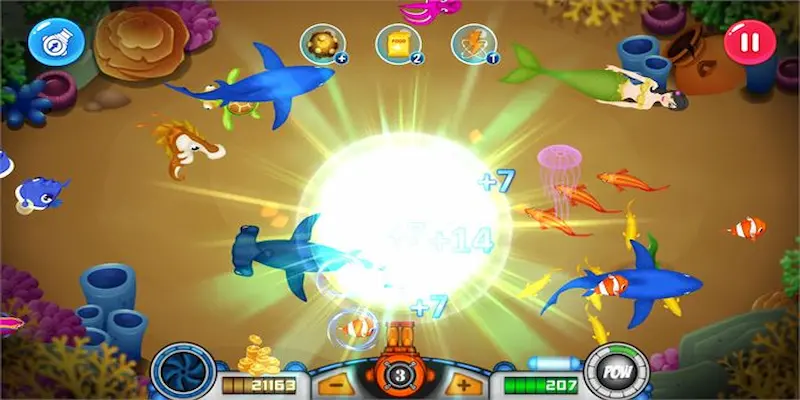 mui ten ban ca 2 Mục đích khi người chơi sử dụng mũi tên bắn cá trong game