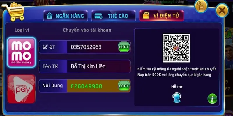 nap tien rikvip 1 Giới thiệu tổng quát về nạp tiền Rikvip